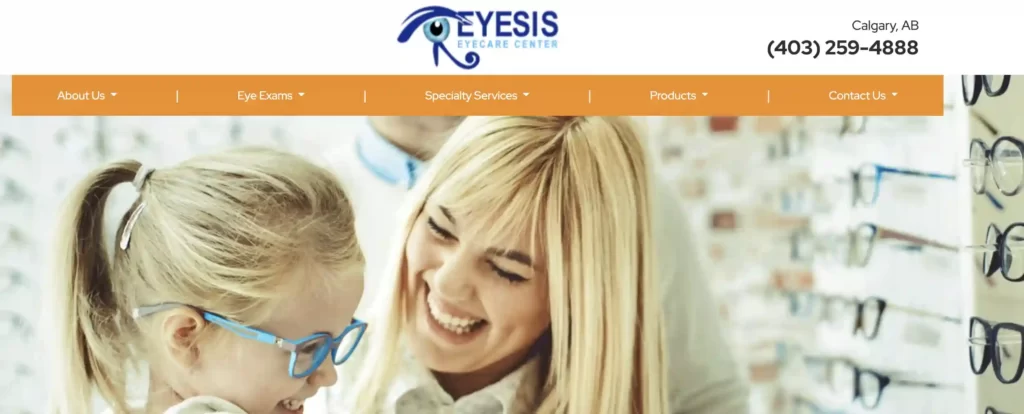 Eyesis best optometrist calgary