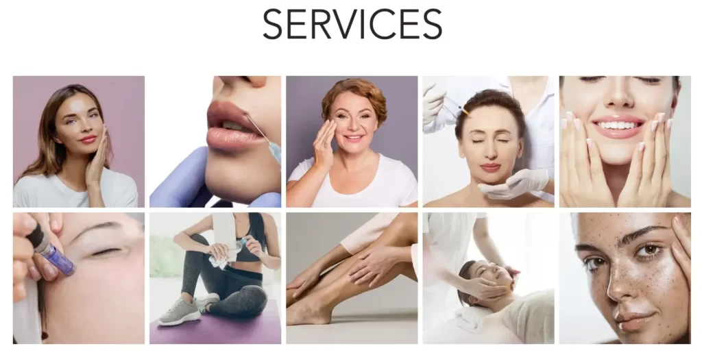 Website overview of Skincare Services by Dr. Harkiran Mallhi