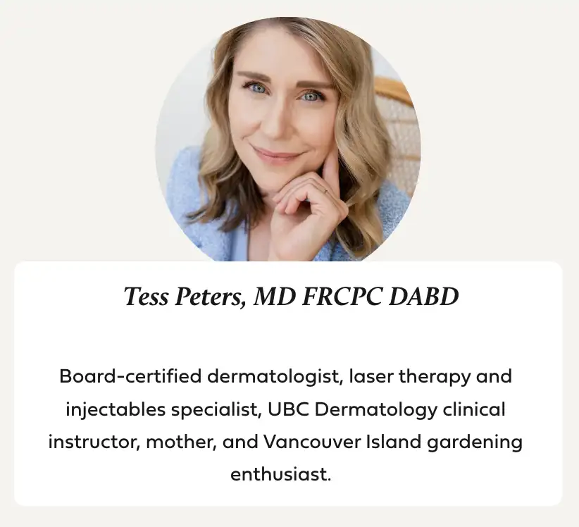 Dr. Tess Peters - Dermatologist in Victoria BC