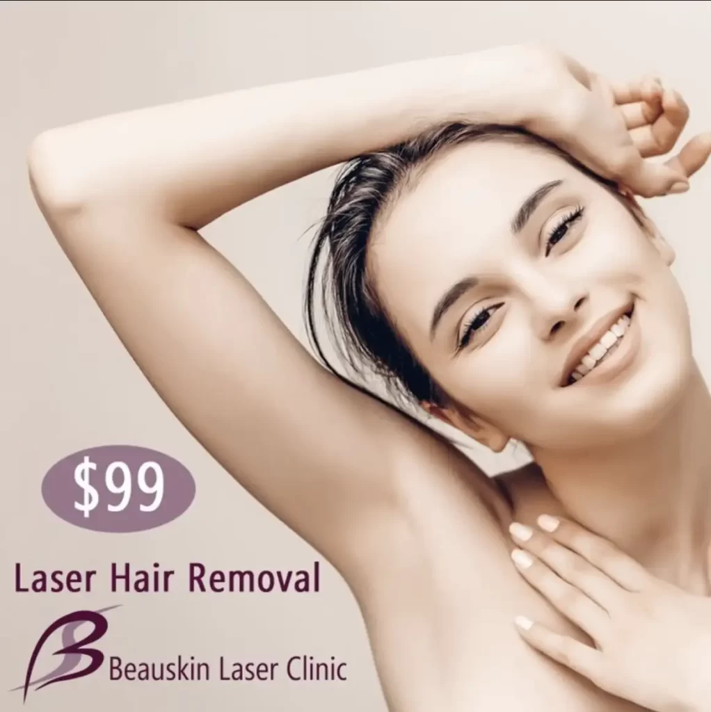 Discounts on Laser Hair Removal at Beauskin Laser Clinic, Mississauga