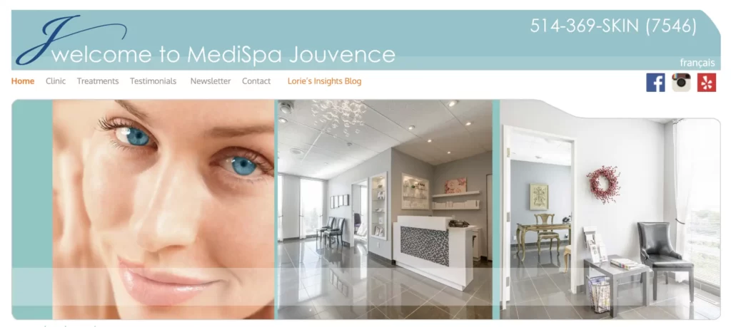 MediSpa Jouvence Laser Hair Removal Service Page