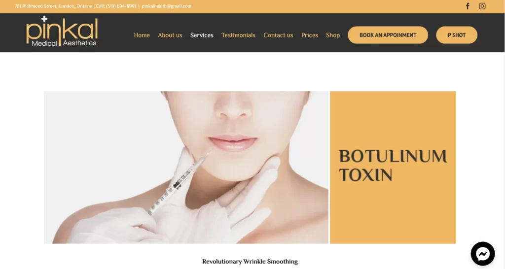 Pinkal Medical Aesthetics - Botox Clinic in London Ontario